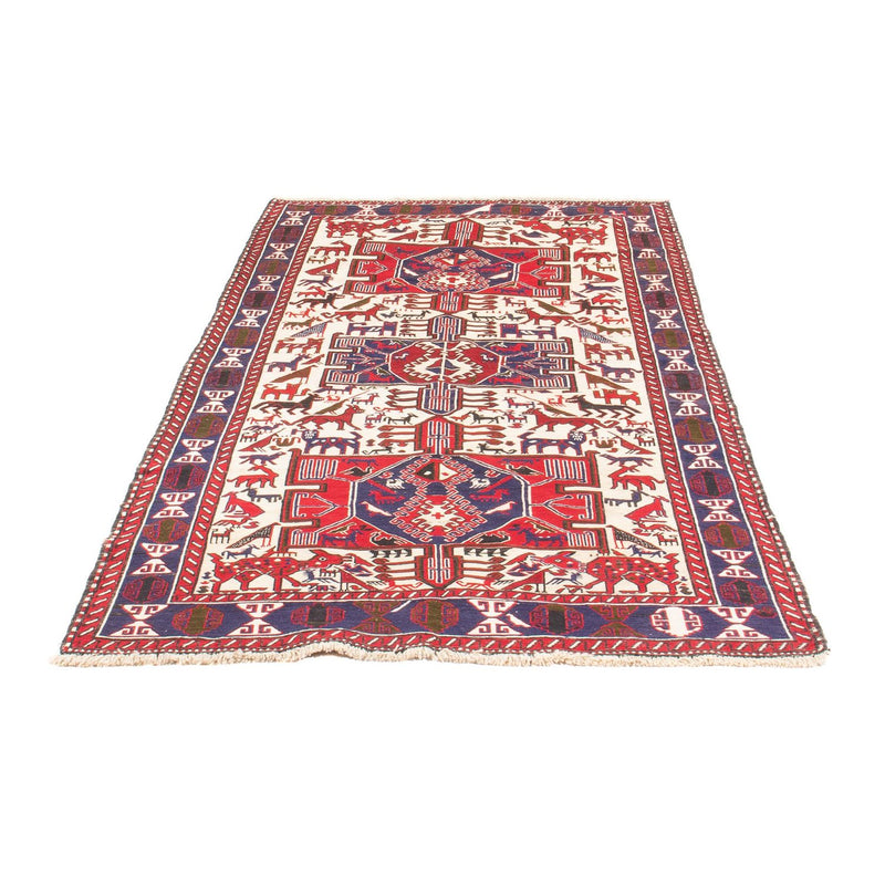 Løber Kelim-tæppe - orientalsk - 205 x 110 cm - creme