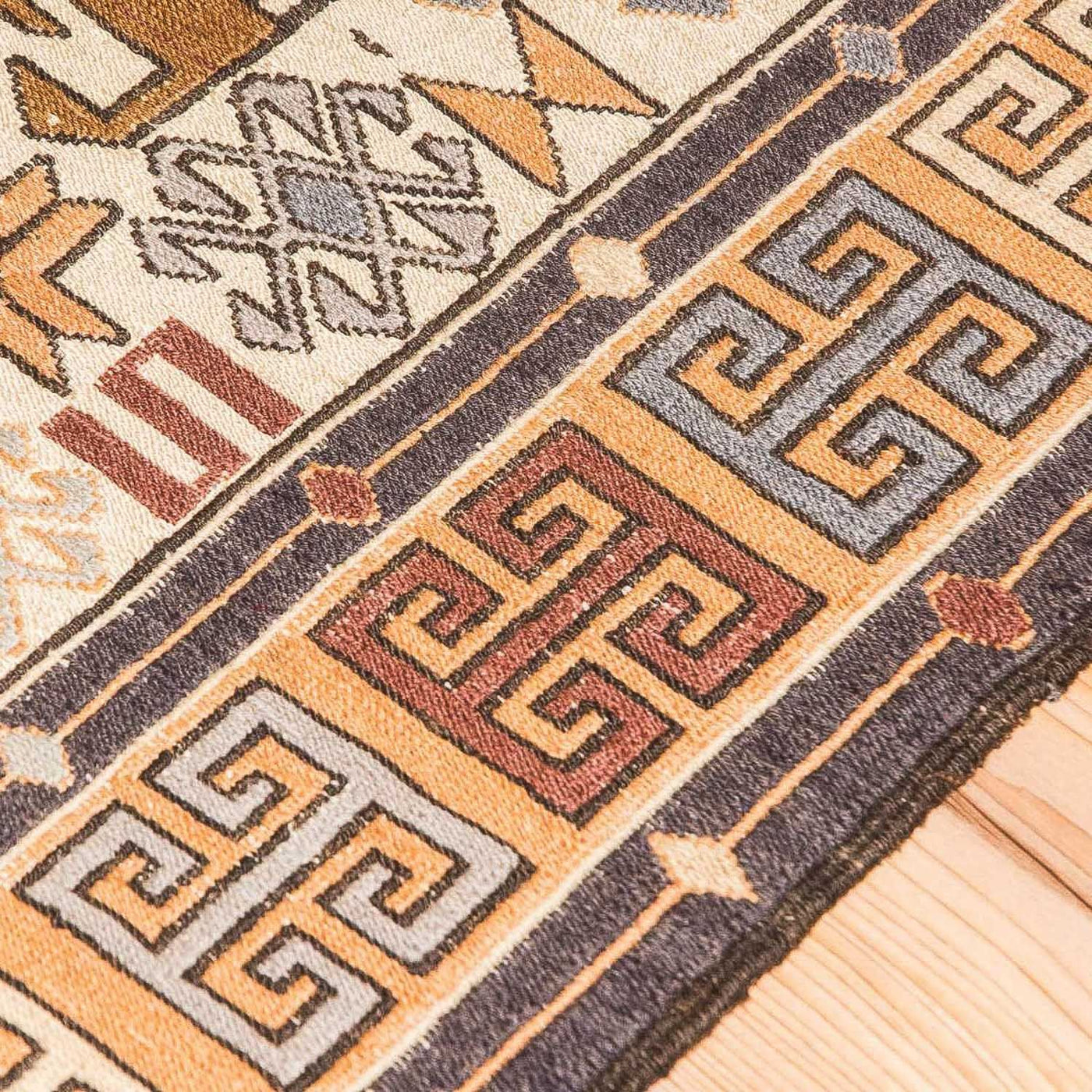 Silke kilim Tæppe 210x115cm
