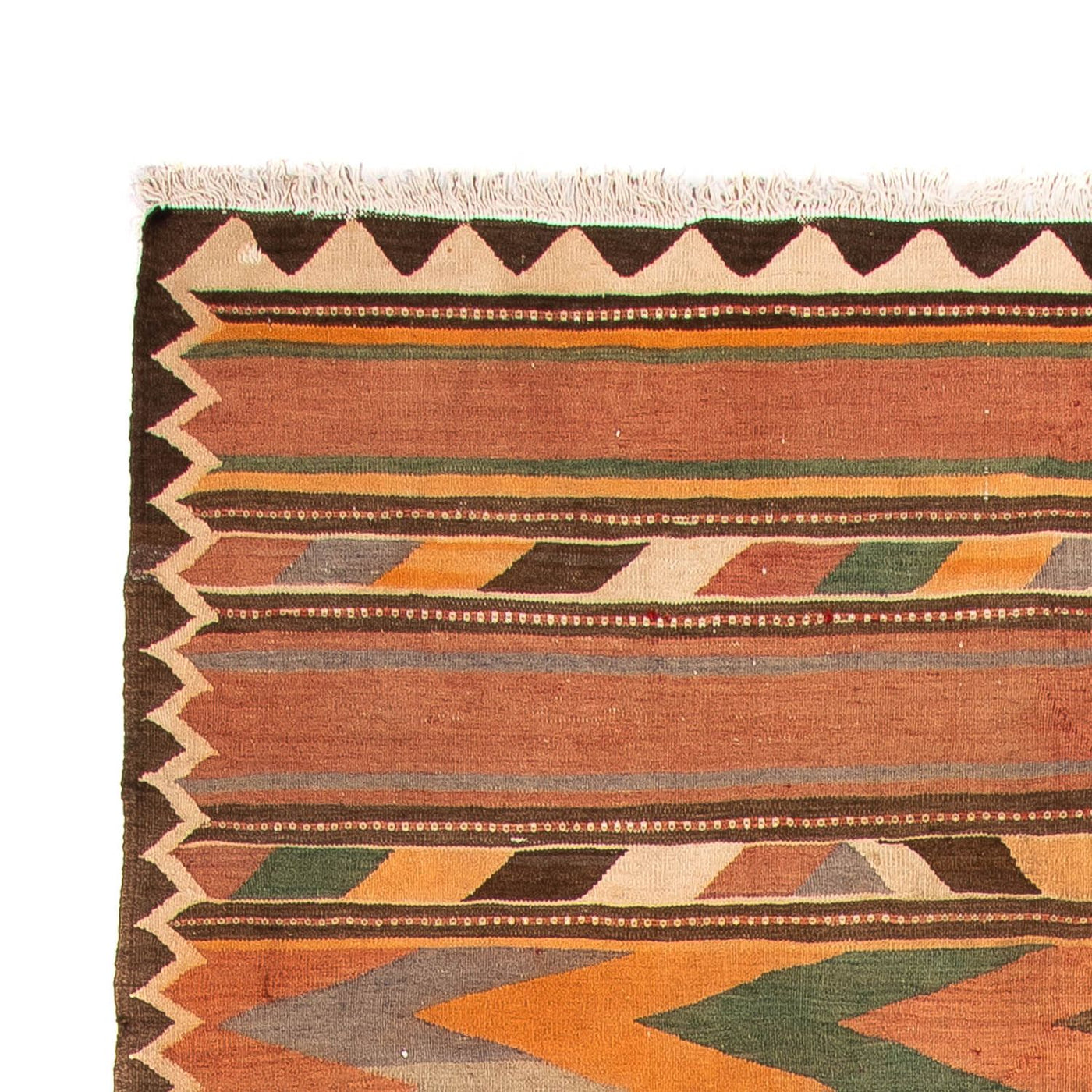 Antikt kilim Tæppe 340x160cm