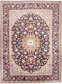 Persisk tæppe - Classic - 412 x 295 cm - mørkeblå