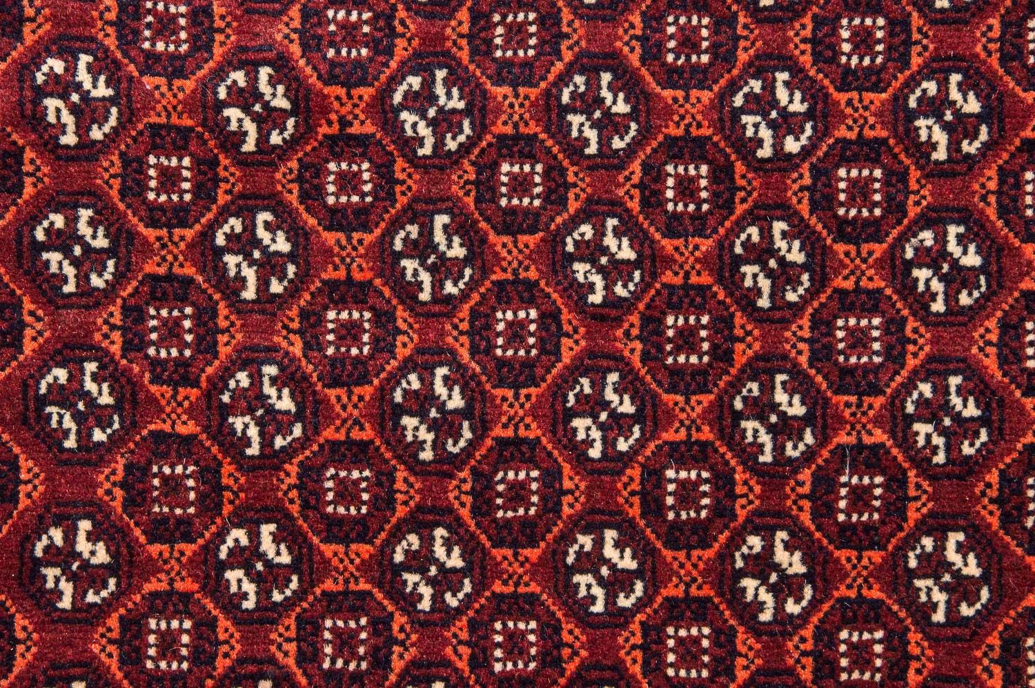 Løber Afghansk tæppe - Bukhara - 292 x 86 cm - rød