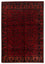 Afghansk tæppe - Kunduz - 189 x 116 cm - rød
