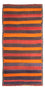 Kelim-tæppe - gammelt - 300 x 195 cm - flerfarvet