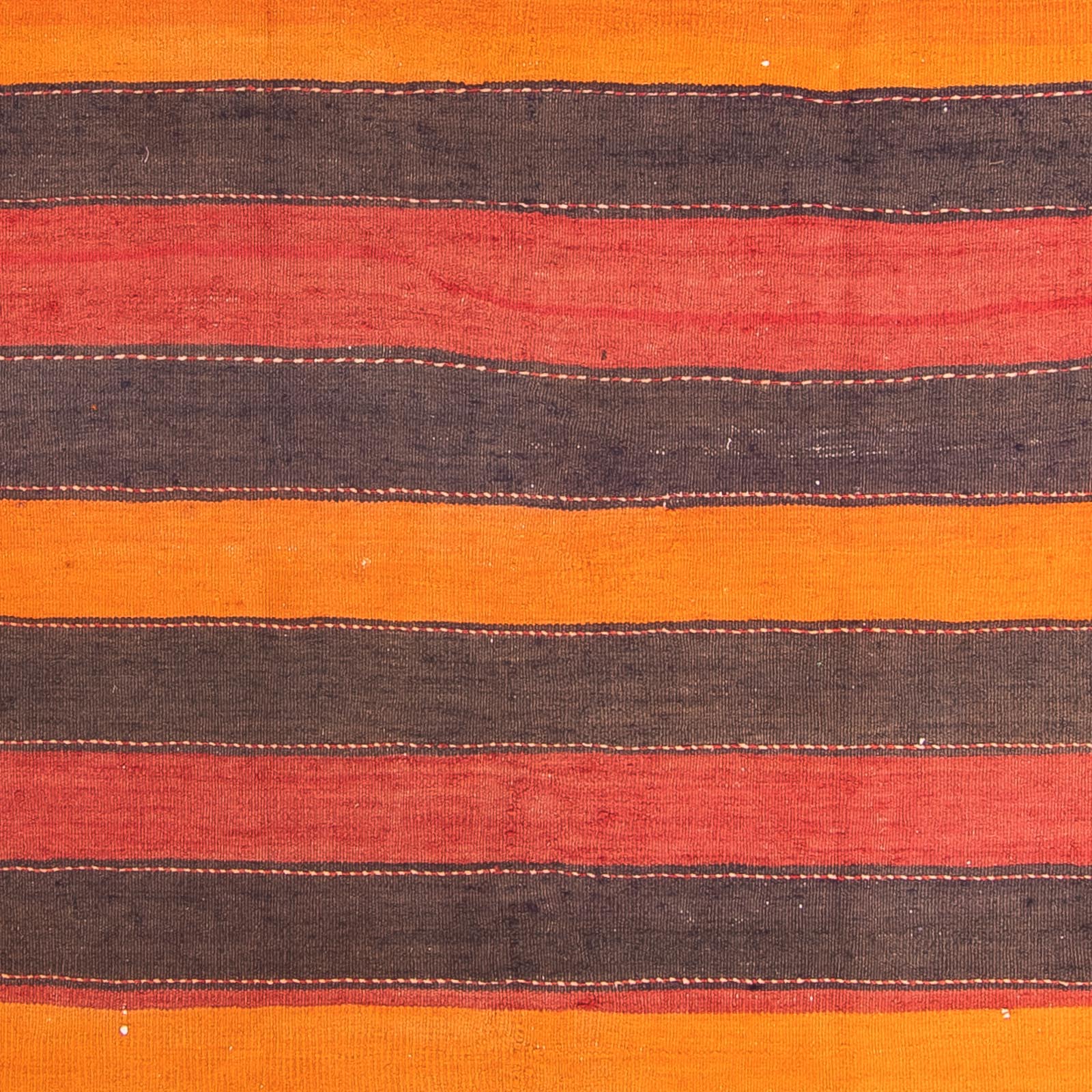 Kelim-tæppe - gammelt - 300 x 195 cm - flerfarvet