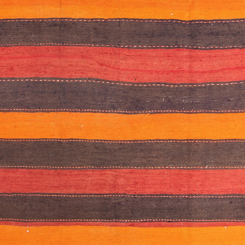 Kelim-tæppe - gammelt - 300 x 195 cm - flerfarvet