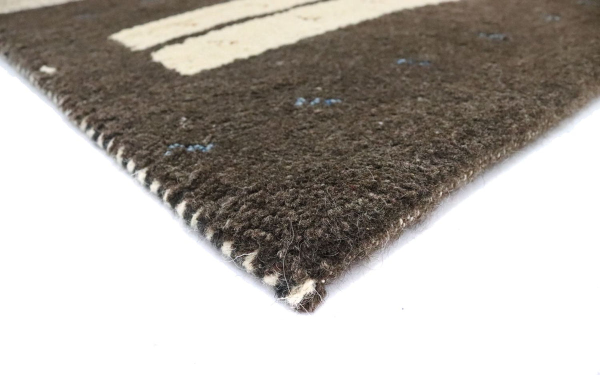 Løber Gabbeh-tæppe - Indus - 293 x 81 cm - flerfarvet