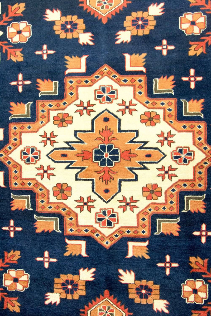 Afghansk tæppe - Hatshlu - 261 x 207 cm - blå