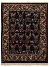 Persisk tæppe - Tabriz - Royal - 137 x 103 cm - mørkeblå