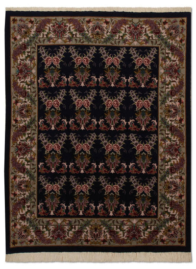 Tabriz - 50 Raj Tæppe 103x137cm - Persisk tæppe