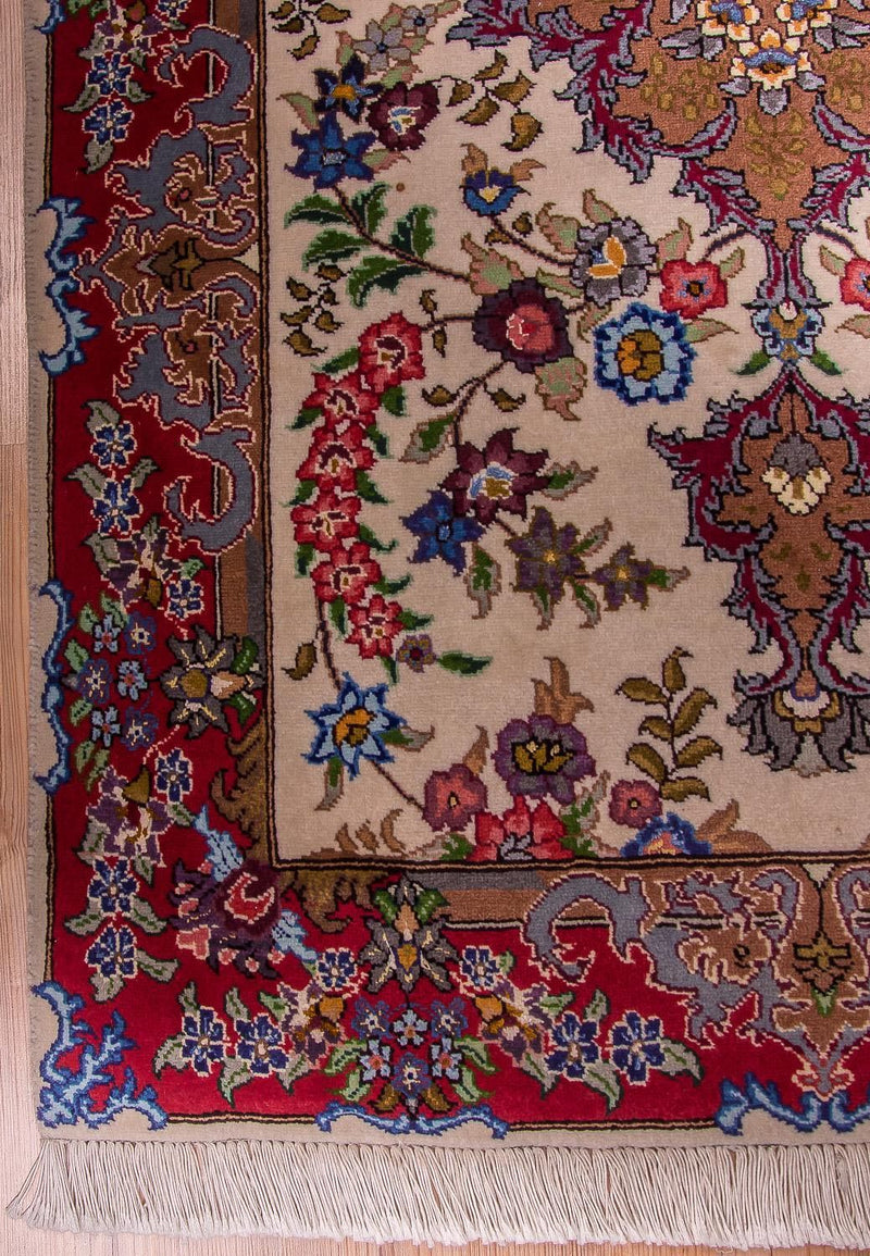Persisk tæppe - Tabriz - Royal - 160 x 97 cm - pink