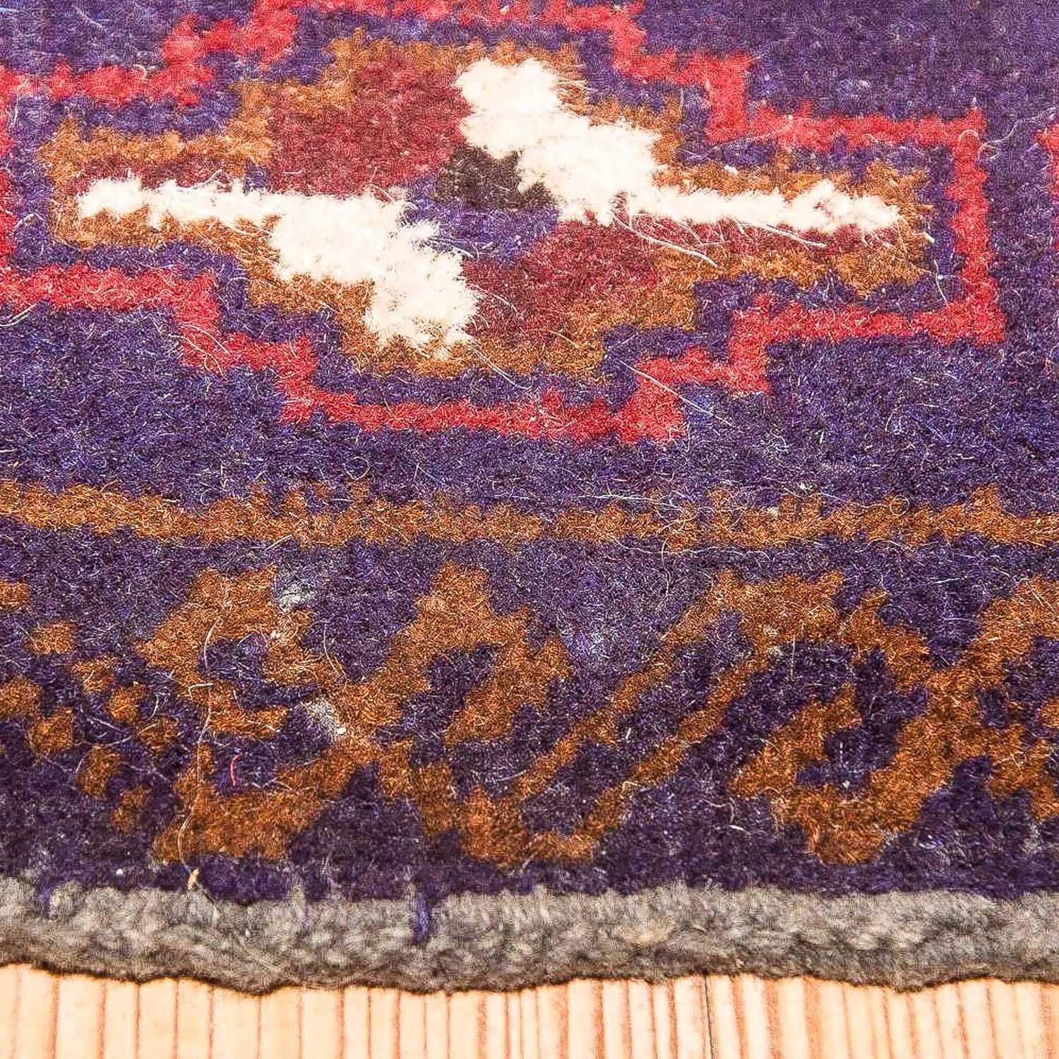 Baluch-tæppe - 133 x 81 cm - blå