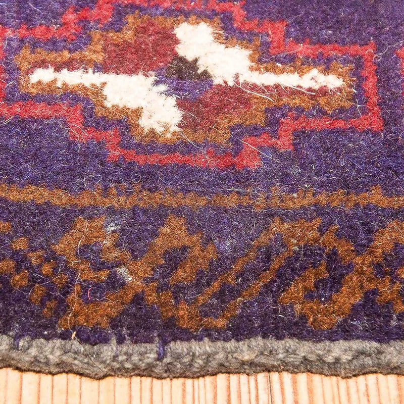 Baluch-tæppe - 133 x 81 cm - blå