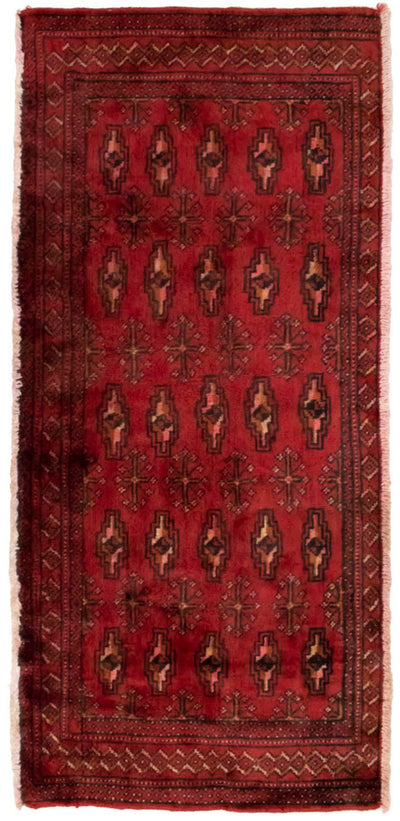 Turkaman-tæppe 60x130cm - Persisk tæppe