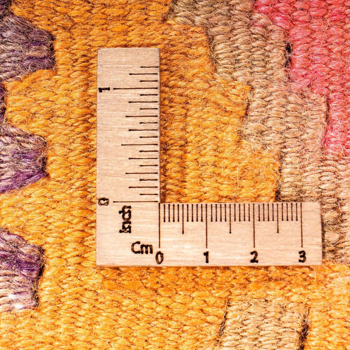 Løber Kelim-tæppe - gammelt - 305 x 160 cm - flerfarvet