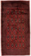 Turkaman-tæppe - 130 x 60 cm - rød
