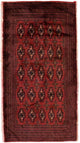 Turkaman-tæppe 60x130cm - Persisk tæppe