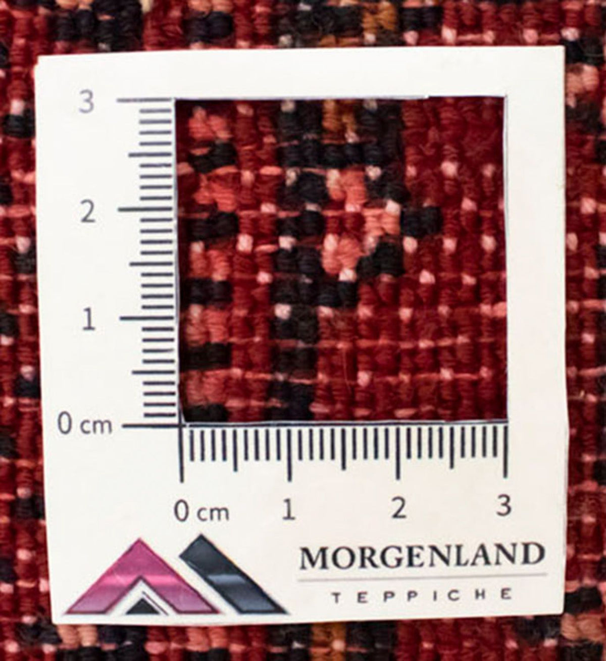 Turkaman-tæppe - 130 x 60 cm - rød