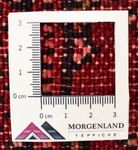 Turkaman-tæppe - 130 x 60 cm - rød