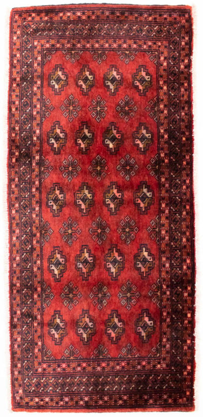 Turkaman-tæppe 60x130cm - Persisk tæppe