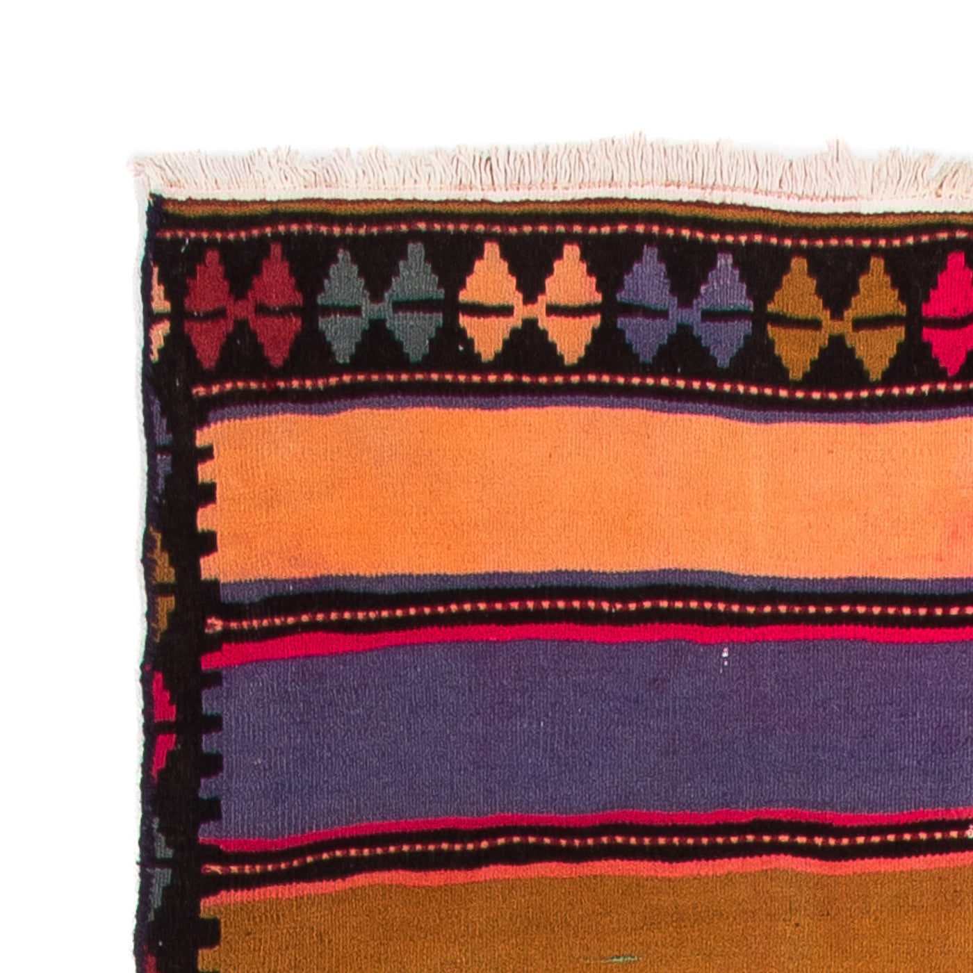 Antikt kilim Tæppe 370x137cm