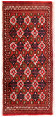 Turkaman-tæppe 60x130cm - Persisk tæppe