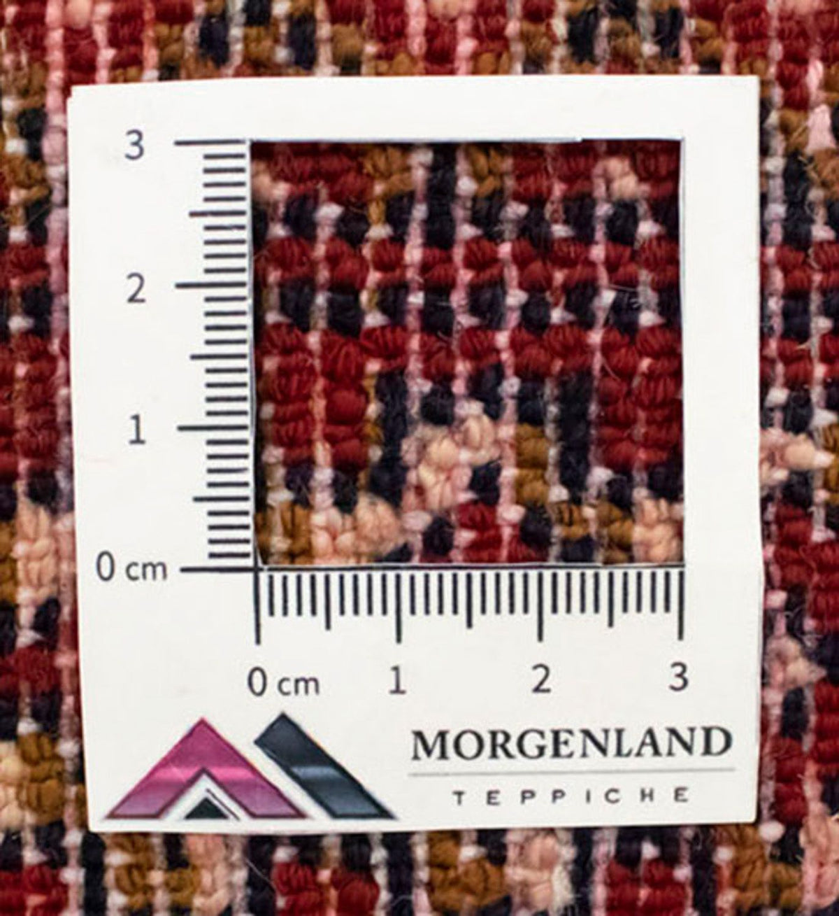 Turkaman-tæppe - 130 x 60 cm - rød