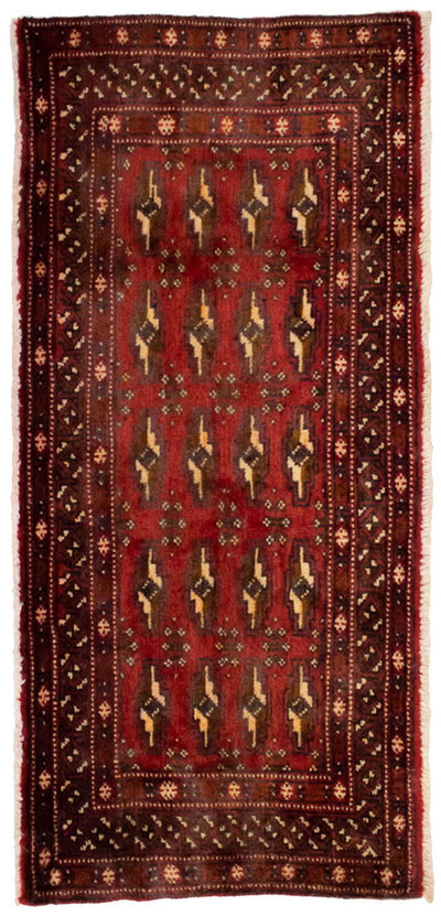 Turkaman-tæppe 60x130cm - Persisk tæppe