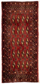 Turkaman-tæppe 130x60cm - Persisk tæppe
