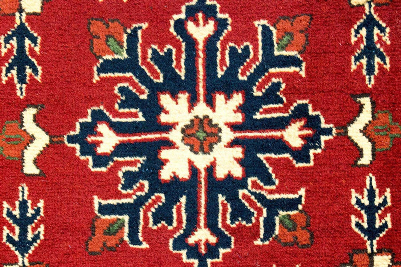 Løber Afghansk tæppe - Hatshlu - 297 x 84 cm - rød