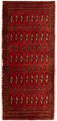 Turkaman-tæppe 130x60cm - Persisk tæppe