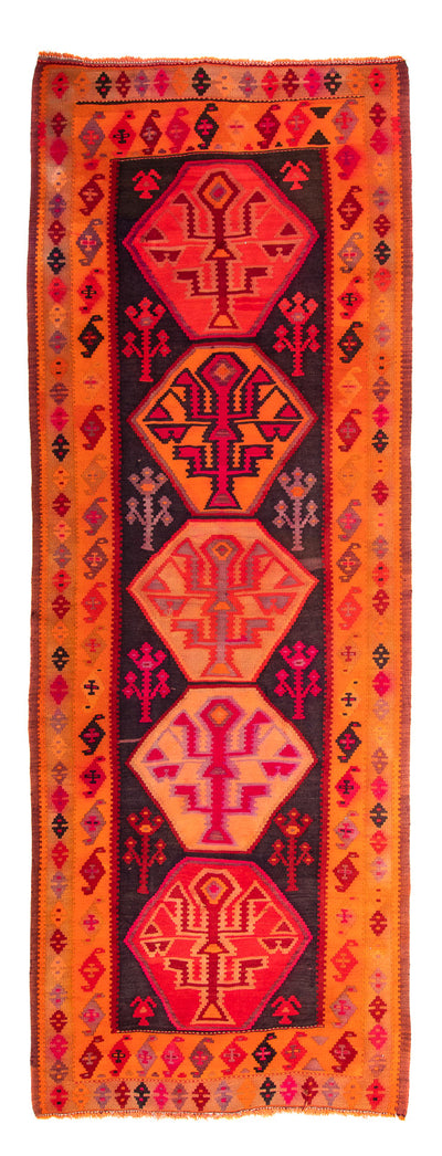 Antikt kilim Tæppe 140x360cm