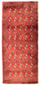 Turkaman-tæppe - 130 x 60 cm - rust