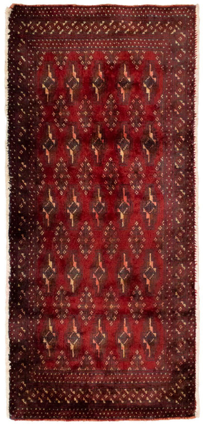 Turkaman-tæppe 60x130cm - Persisk tæppe