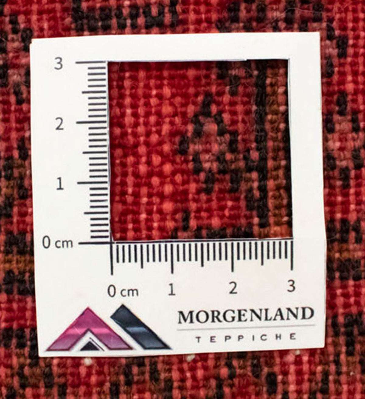 Turkaman-tæppe - 130 x 60 cm - rød