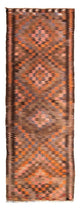 Antikt kilim Tæppe 380x140cm