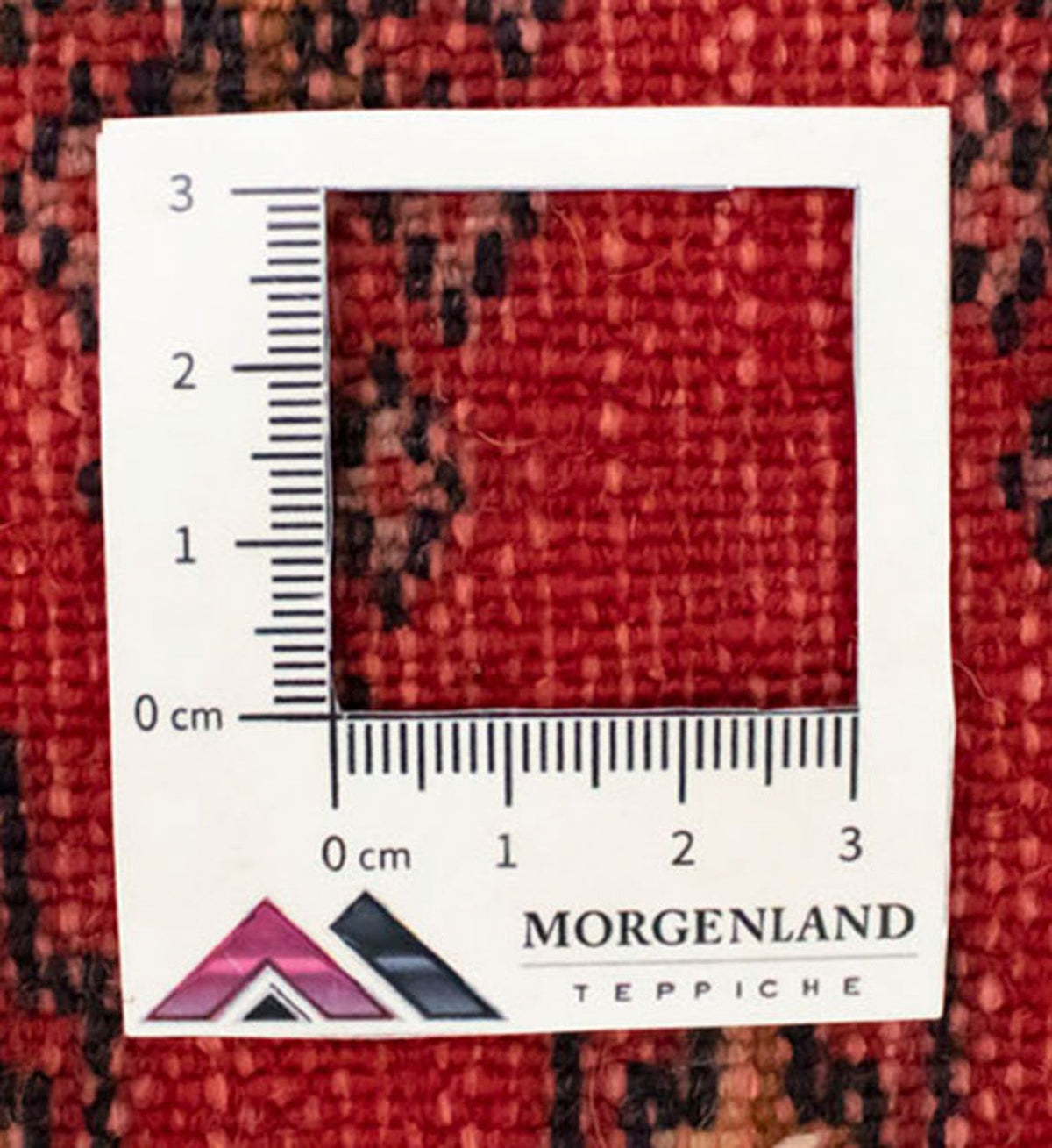 Turkaman-tæppe - 130 x 60 cm - rød