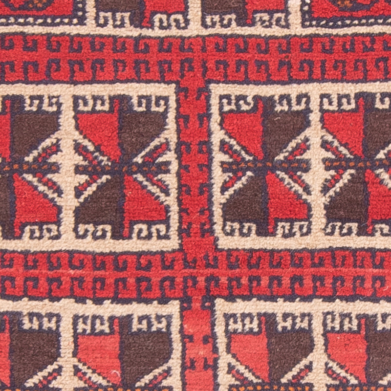 Baluch-tæppe - Bøn tæppe - 127 x 80 cm - rød