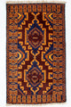 Baluch-tæppe 140x83cm - Orientalsk tæppe