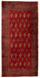 Turkaman-tæppe 60x130cm - Persisk tæppe