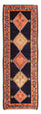 Løber Kelim-tæppe - gammelt - 330 x 120 cm - flerfarvet