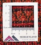 Turkaman-tæppe - 130 x 60 cm - rød