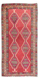 Antikt kilim Tæppe 185x380cm