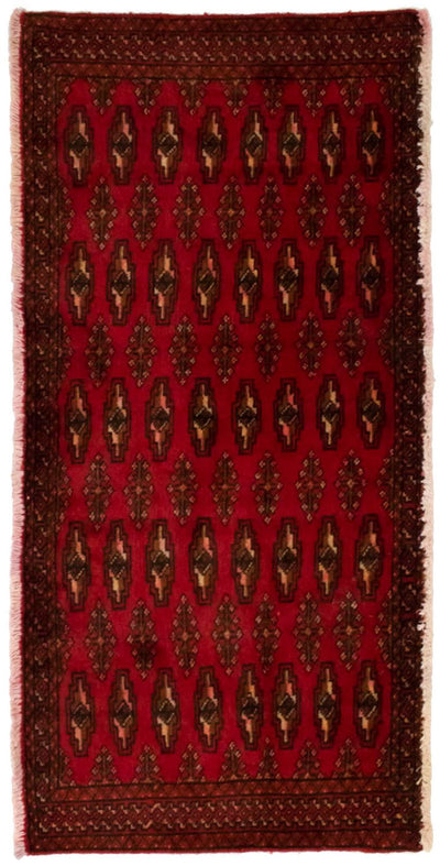 Turkaman-tæppe 60x130cm - Persisk tæppe