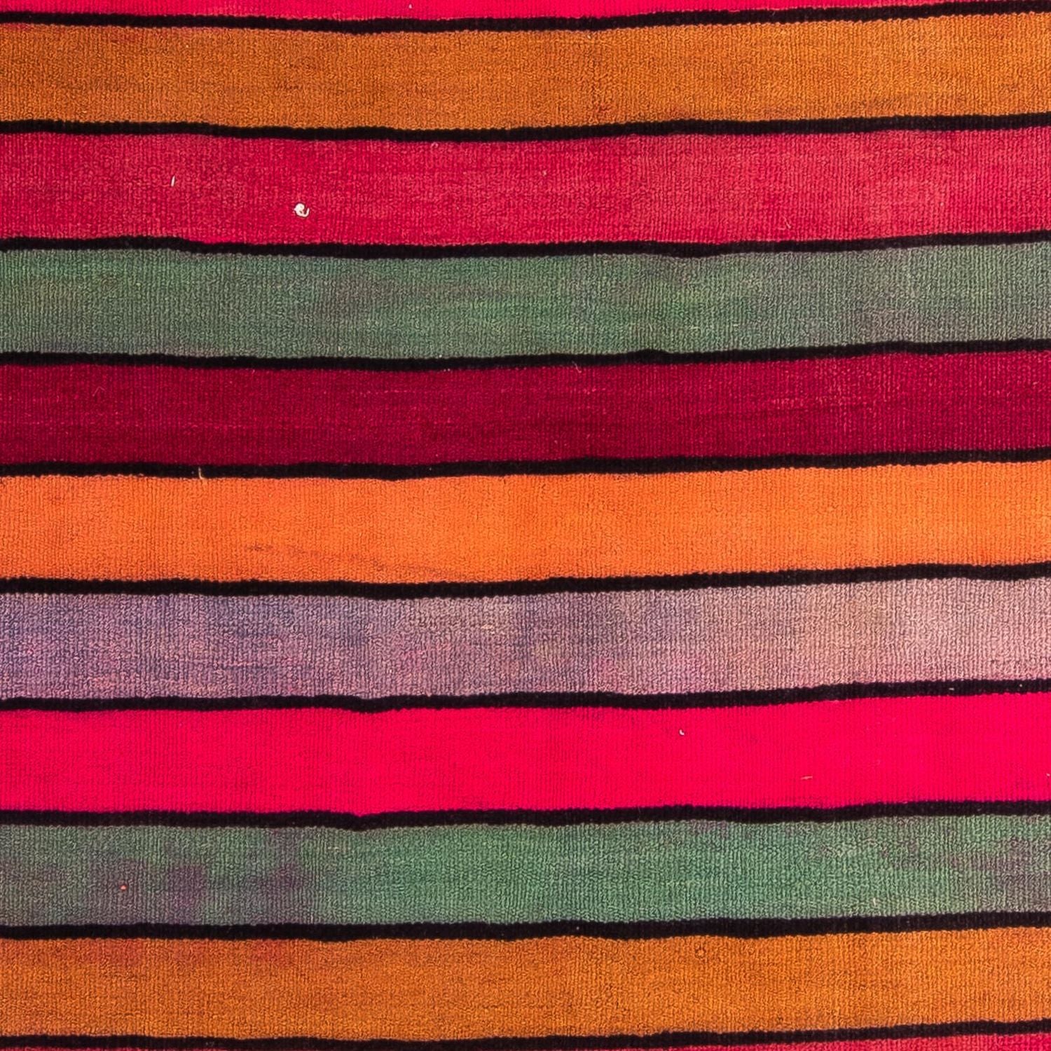Løber Kelim-tæppe - gammelt - 330 x 150 cm - flerfarvet