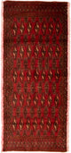 Turkaman-tæppe 130x60cm - Persisk tæppe