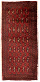 Turkaman-tæppe 130x60cm - Persisk tæppe