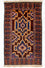 Baluch-tæppe - 138 x 83 cm - brun