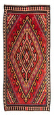 Antikt kilim Tæppe 307x188cm