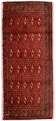 Turkaman-tæppe 130x60cm - Persisk tæppe