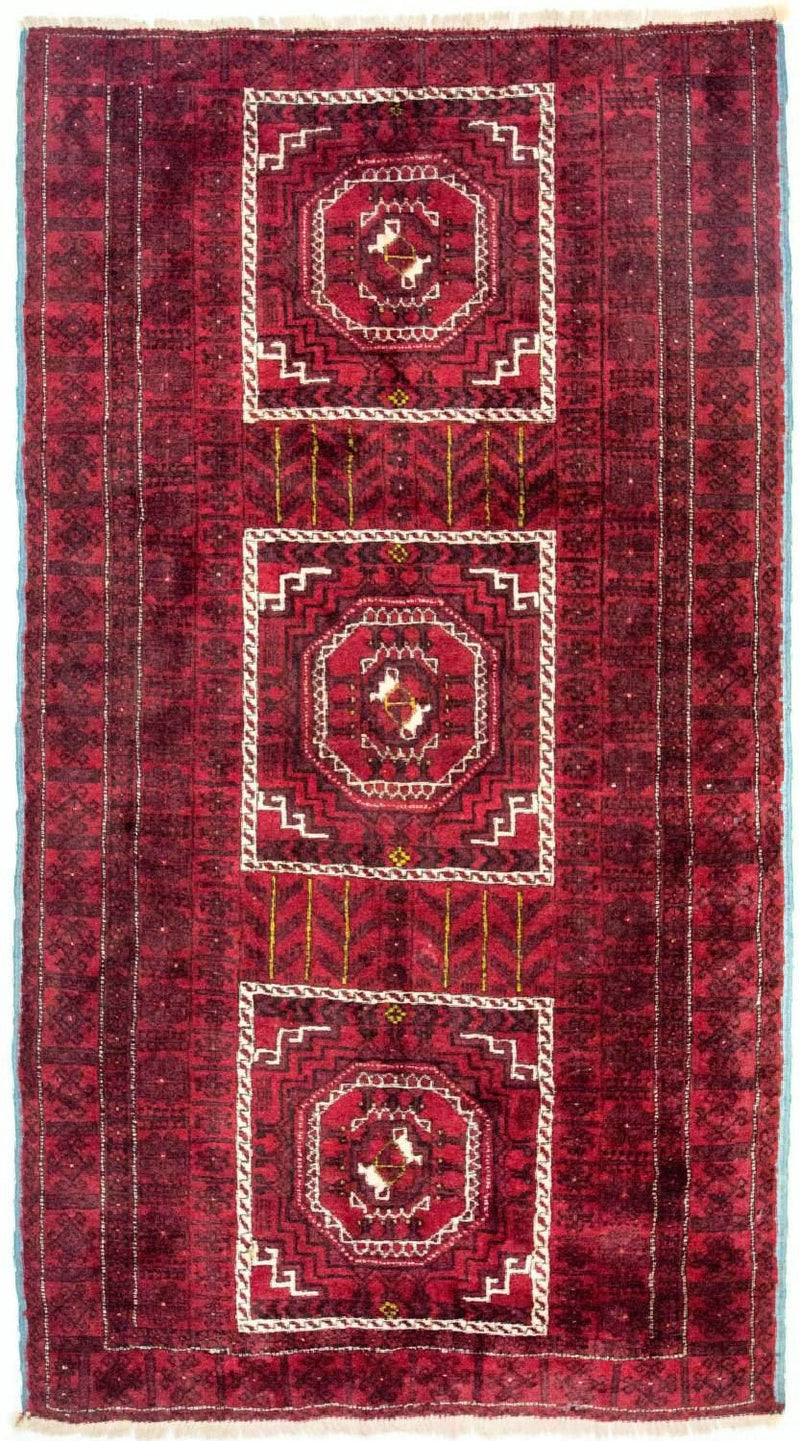 Baluch-tæppe - 270 x 130 cm - rød